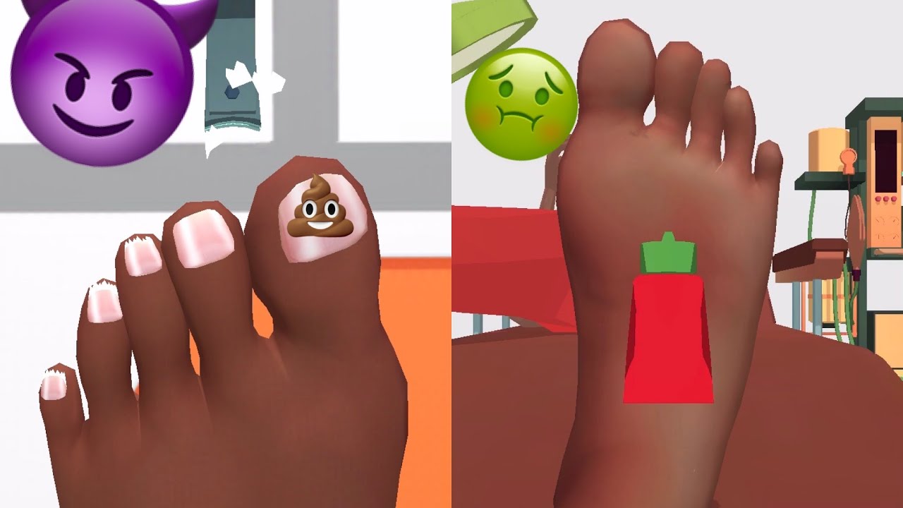 Foot Clinic ASMR Feet Care Game | Max New Level | Mobile Gameplay | Zavro Gameplay |