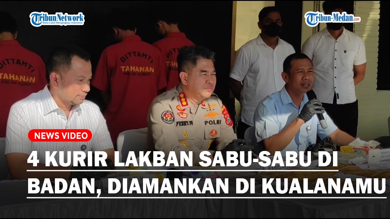 Modus 4 Kurir Narkoba Lakban Sabu-sabu di Badan, Diamankan di Bandara Kualanamu Tujuan Kendari