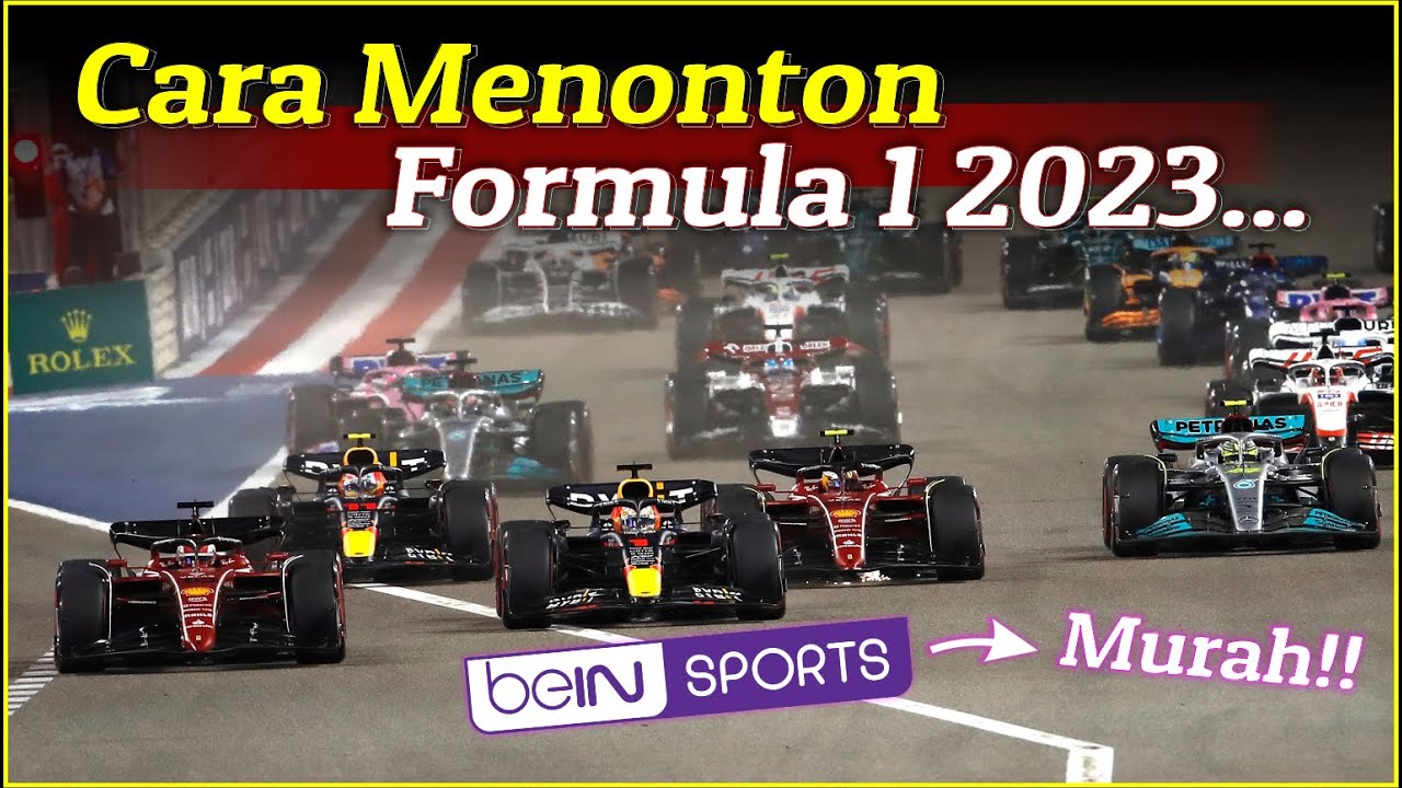 cara menonton f1