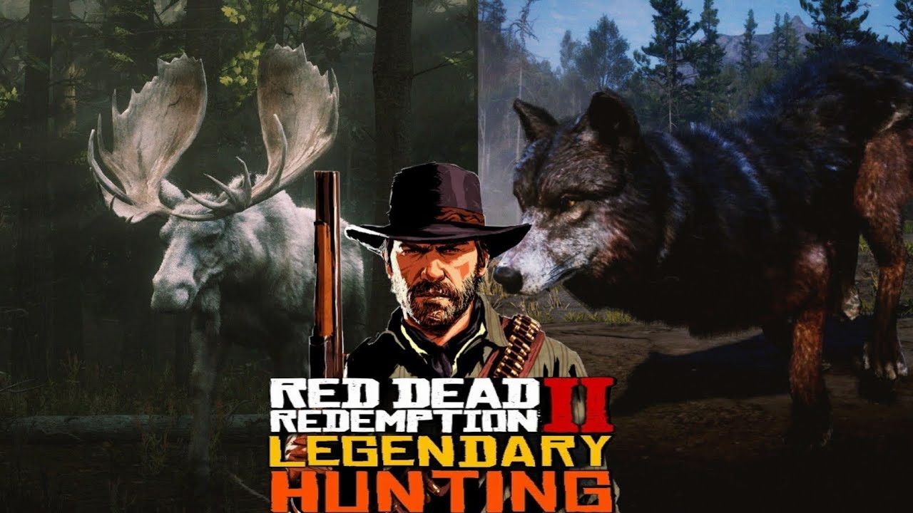 Tracking the Myth Legendary Animal: Hunting the [Legendary Wolf & Legendary Moose ] | RDR2