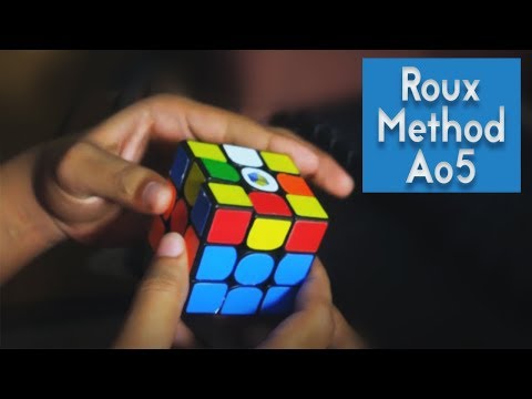 Rubik's Cube 7.24 Ao5 Roux Method + 6.62 Single Solve | Yuxin Little Magic Written Review