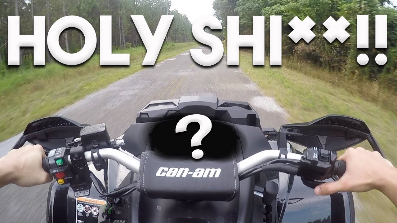 How Fast Will A 2017 Can Am Outlander 1000 Xmr Go From Factory
