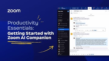 Productivity Essentials: Getting Started with Zoom AI Companion