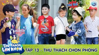 Thử Thách Lớn Khôn|Tập 13: 6 bố con chật vật với muôn vàn câu hỏi khó nhằn ở cuộc đua SĂN NHÀ XỊN XÒ