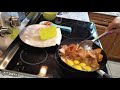 Un Desayuno Fácil. Tortillas fritas con Huevos.   |   ##🥚🥚🥚
