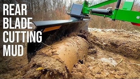 BEST REAR GRADER BLADE MADE FOR TRACTORS! IT ANGLES, TILTS, AND OFFSETS!