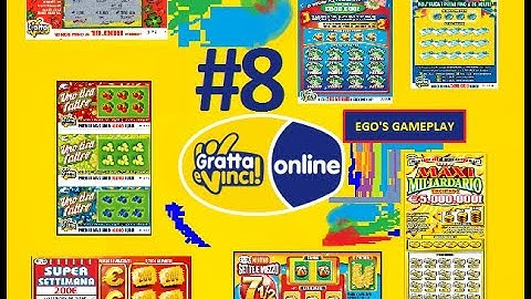 #8 Gratta e Vinci ( Scratch Cards ) - Pari e Dispari | 10x | Turista per 10 anni - Soldi facili??