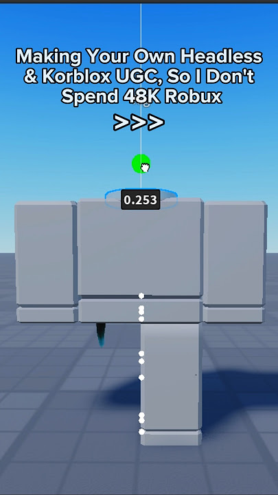 I made a Free Headless & KorBlox UGC!