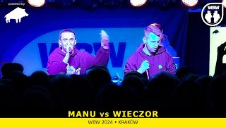 MANU 🆚 WIECZOR 🎤 WBW 2024 powered by DZIK 🎤 el. Kraków (1/8)