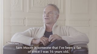 Sting Discusses DUETS - None Of Us Are Free with Sam Moore