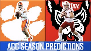 2022 ACC FOOTBALL SEASON PREDICTIONS