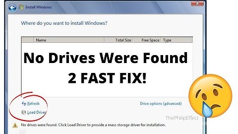 ! Hard Disk Not Detected When Installing Windows 7 / 10 FAST FIX 2 METHODS