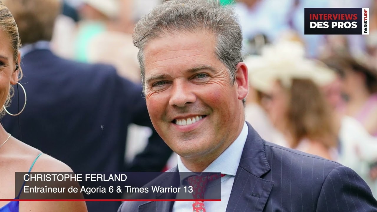 CHRISTOPHE FERLAND | ENTRAÎNEUR DE AGORIA & TIMES WARRIOR | QUINTÉ DU MERCREDI 27/11 À DEAUVILLE