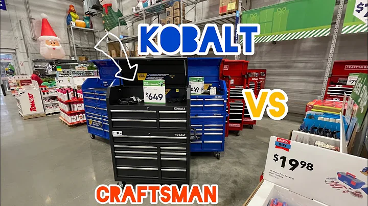Kobalt vs Craftsman Tool Chest Lowe’s - Black Friday Season