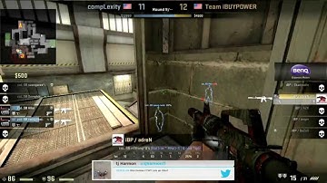 $90,000 CS:GO Tournament: Complexity vs iBUYPOWER (Map 1) @ ESEA LAN 15