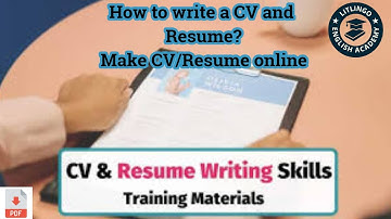 Resume writing | CV Writing |