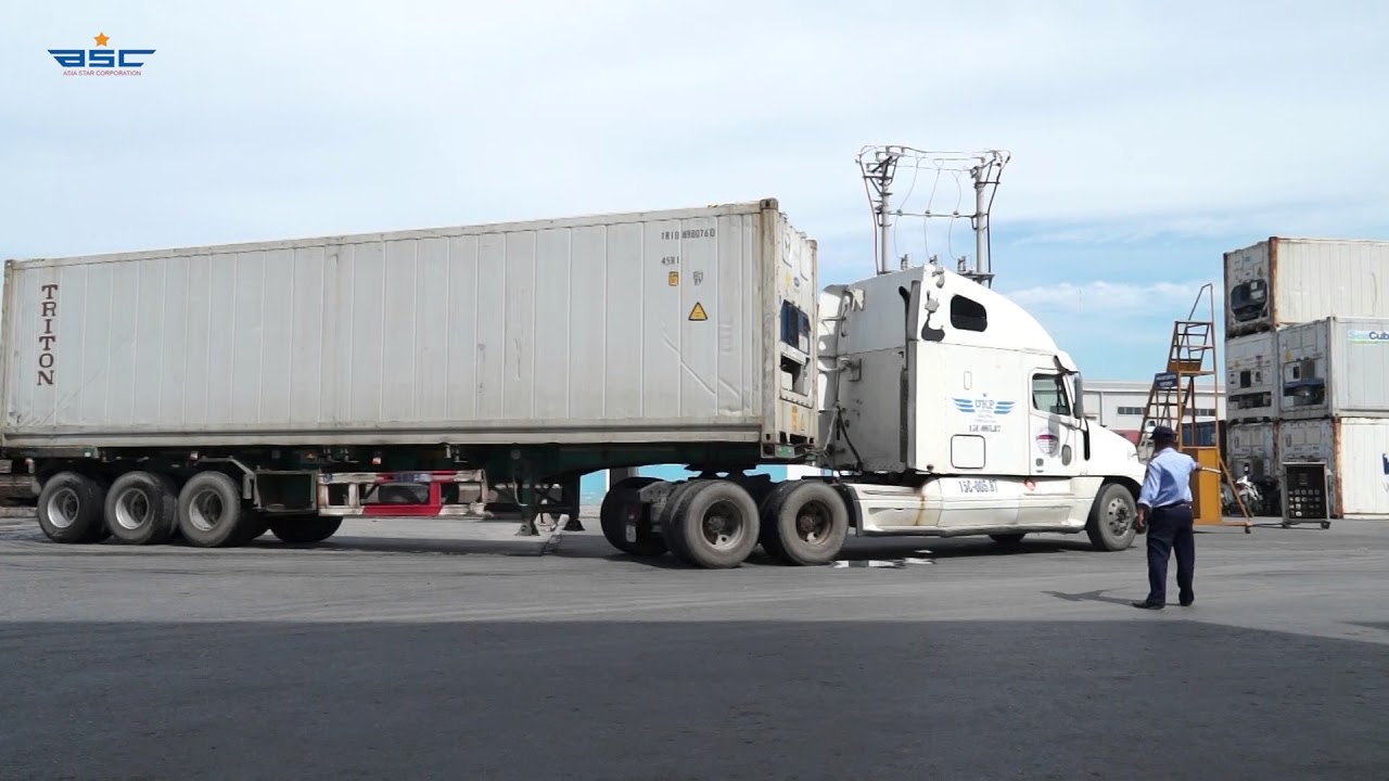 Quy trình vệ sinh cont lạnh và xử lý mốc trắng của cảng Sao Á