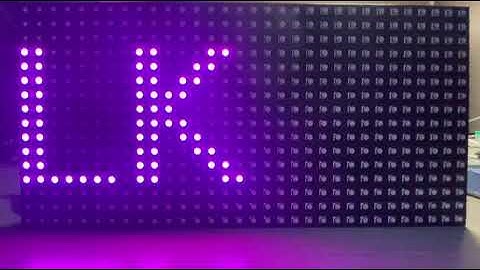 32x16도트매트릭스 RGB LED모듈 Stop Motion with Arduino Uno R3