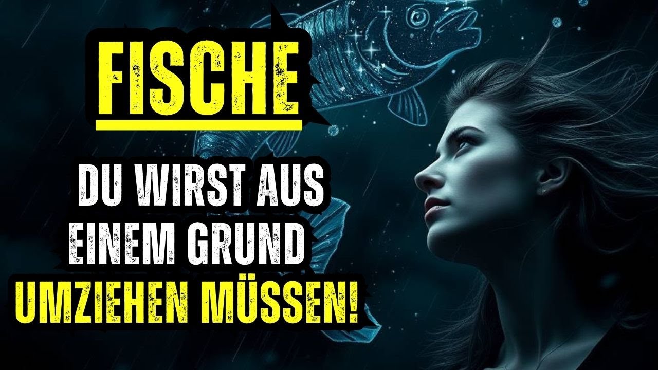 FISCHE - DU WIRST AUS EINEM GRUND UMZIEHEN MÜSSEN!