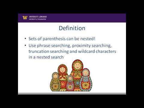 Video: Ce este tehnicile de căutare nesting?