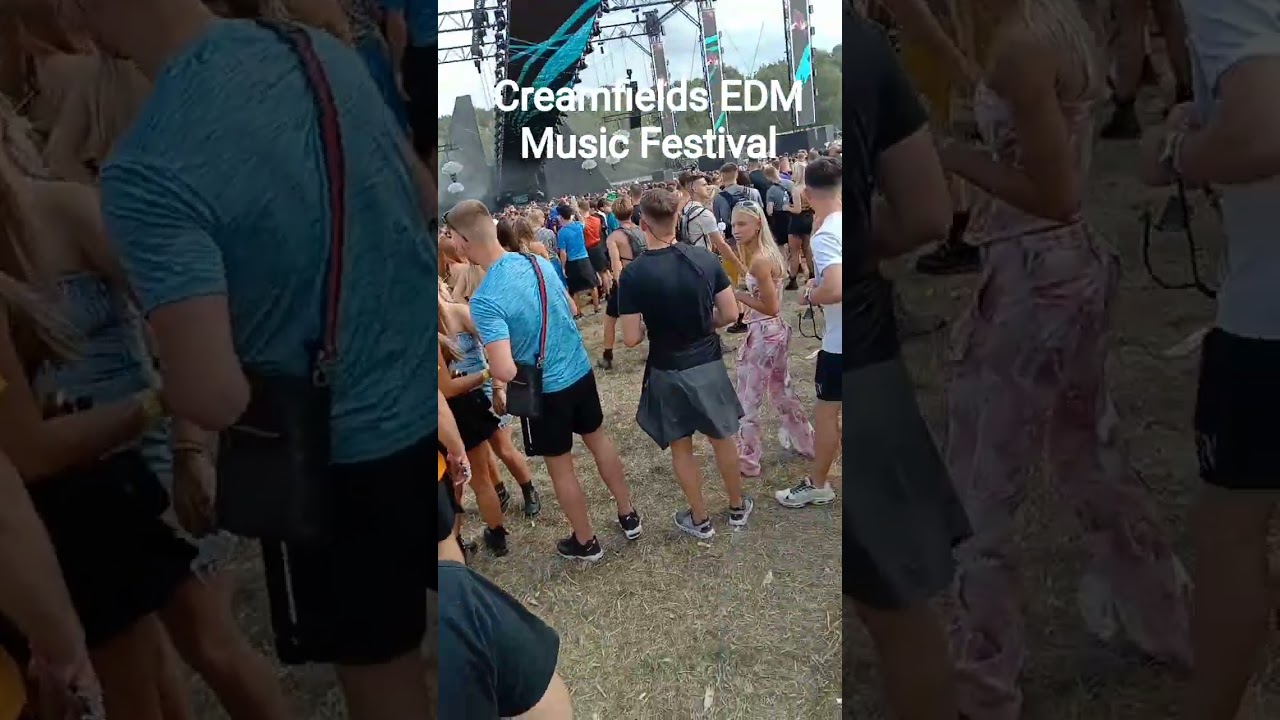 Creamfields EDM Music Festival Daresbury Cheshire England UK