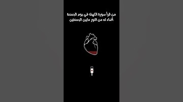 سورة الكهف نور مابين الجمعتين # قرآن كريم