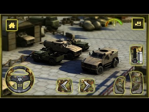 Army Trucker Parking Simulator iPhone/iPad GamePlay