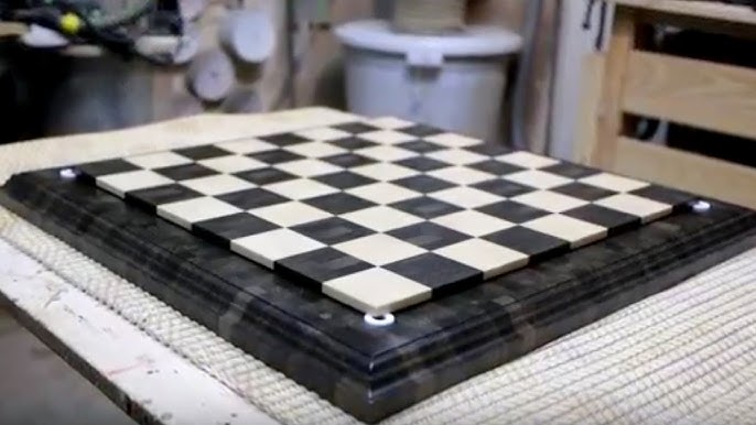 Making An End Grain Chessboard - Youtube