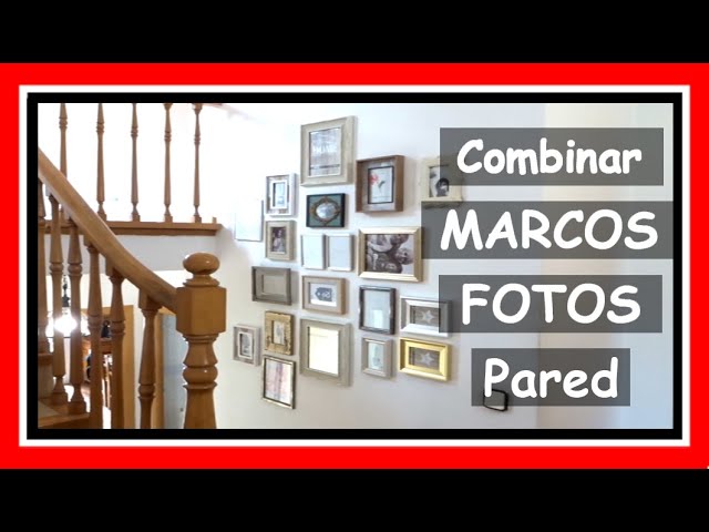 💚 DECORAR una PARED con MARCOS de FOTOS 💚‼️IDEAS‼️ ♥️ Decora con fotos 