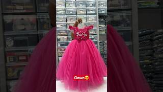 “Barbie Dream Gown – Pretty in Pink!” Girls long gown for birthday party #fashion #onlineshopping