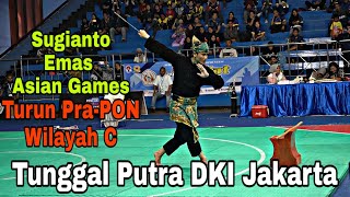 Emas Asian Games Turun Pra-PON , Sugianto dari DKI Jakarta Tunggal Putra
