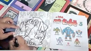 ¡MANOS A LA OBRA! Ultra zombies: un taller para los más chicos con dibujos y muchas sorpresas