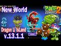 Pvz 2 13.1.1 - New World Dragon Li Island in Plants vs Zombies 2 &amp; Team Mega Gatling Melon Pult