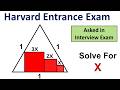 This Tricky Geometry Question Will Make You Fail To Enter Harvard