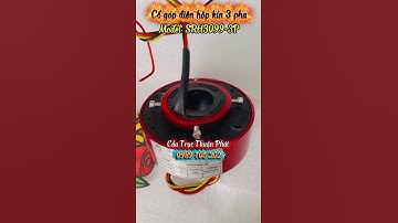 Cổ góp điện hộp kín 3 pha model: SRH3099-3P, cổ góp điện dạng kín 3 pha, cổ góp điện hộp kín an toàn