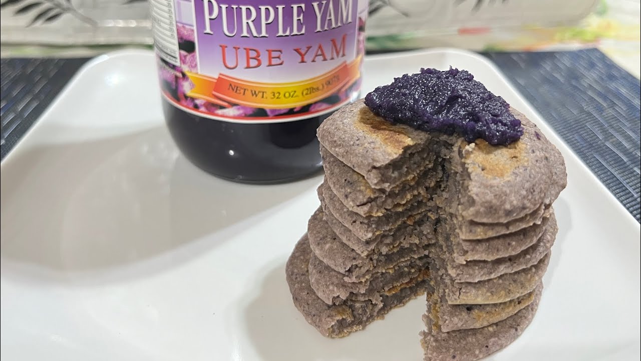 Easiest purple yam pancake. Quick and easy way to cook YouTube
