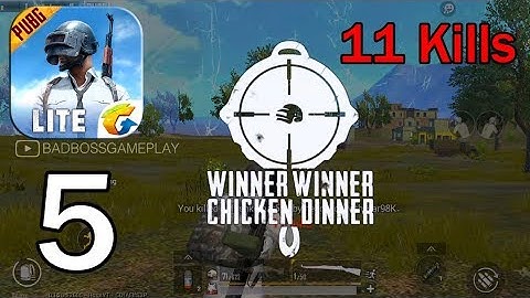 PUBG MOBILE LITE (11 Kills) Android Gameplay Walkthrough Part - 5