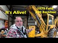 1975 ford 550 backhoe is alive again lots if diy an new parts and we are back in the game