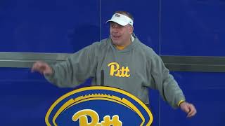 Pitt Football | Pat Narduzzi | Spring Practice | 3.8.24