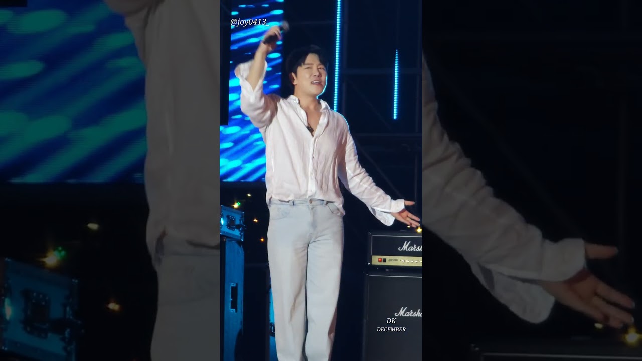 [사천락페스티벌]별이될게 - DK(디셈버) 2025.08.23 #별이될게 #디셈버 #DK #디셈버DK #한대규 #december #사천  #락페스티벌 #사천문화재단 #KPOP