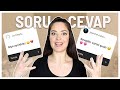 Cevaplamak İstemediğim Soruları Cevaplıyorum | Neden Ayrıldık? Yeni Sevgilim Var Mı?