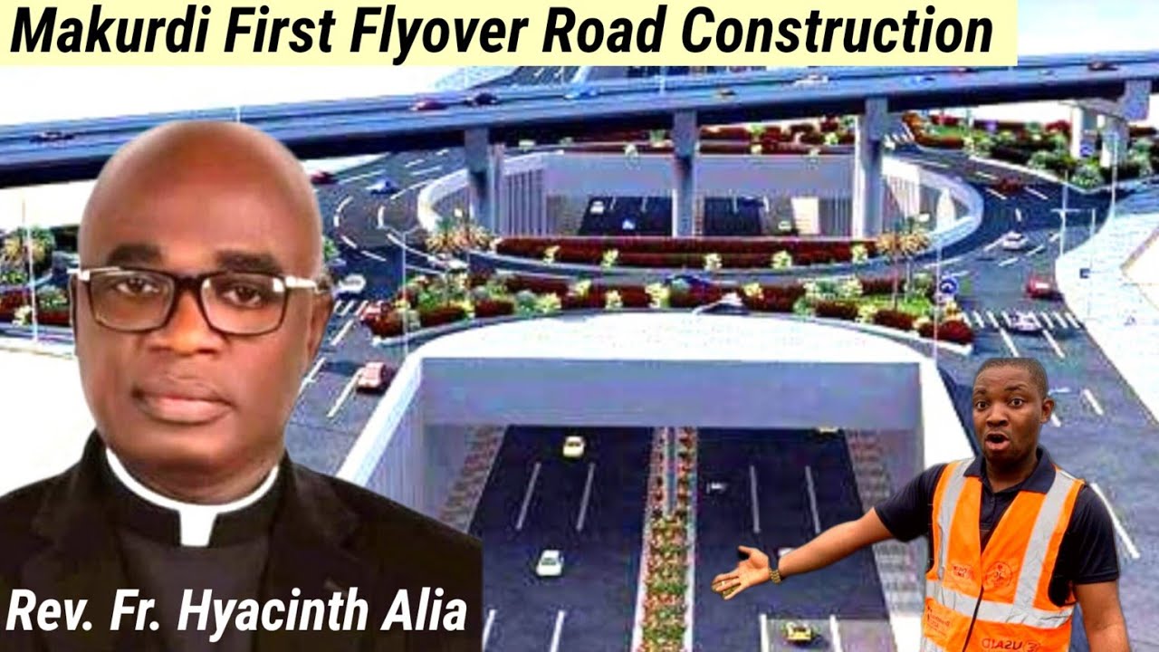 First Flyover in Makurdi Benue State | Rev Father Alia is working