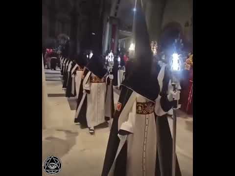 BREAKING Black Hoods And Upside Down Crosses At The PopeFrancis Funeral