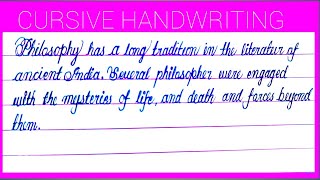 How to improve handwriting||Best handwriting||cursive handwriting||for students||ambreesh screenshot 3