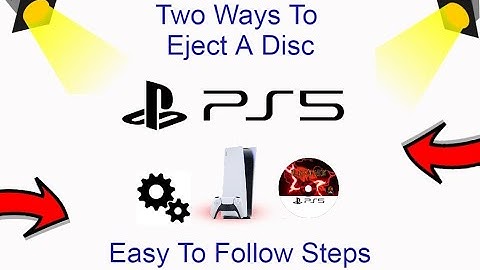 How To Eject A Disc On PS5