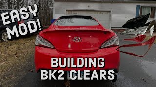 Building Genesis Coupe Clear Tail Lights (*MUST WATCH*)