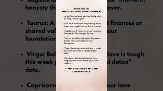 Check description #may2026 #relationship #birthchart #astrologyforecast #love #airsigns