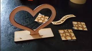 I Love You To Pieces - DIY Craft Kit