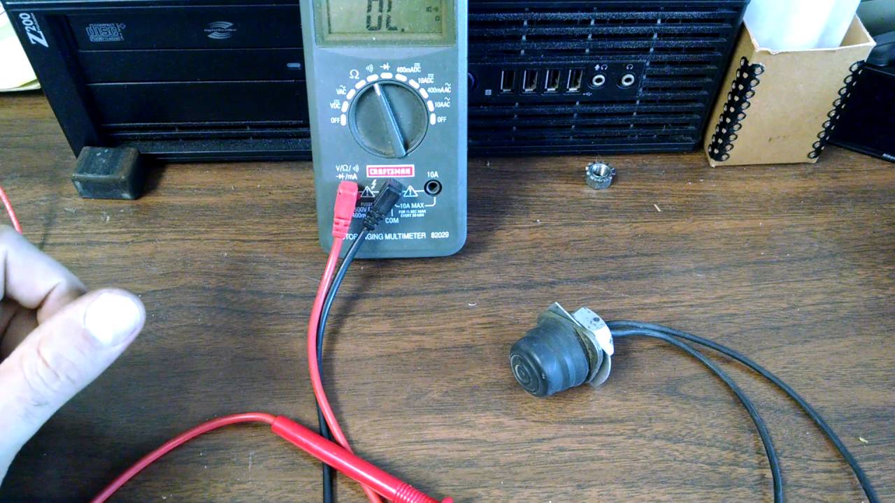 How to bench test an outboard kill switch aka stop button Johnson