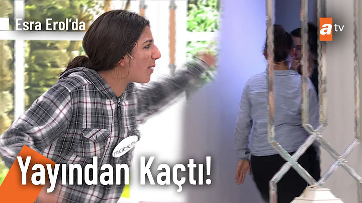 Gelen ihbarlardan sonra stüdyoda ortalık karıştı! @EsraErolatv 24 Mayıs 2022